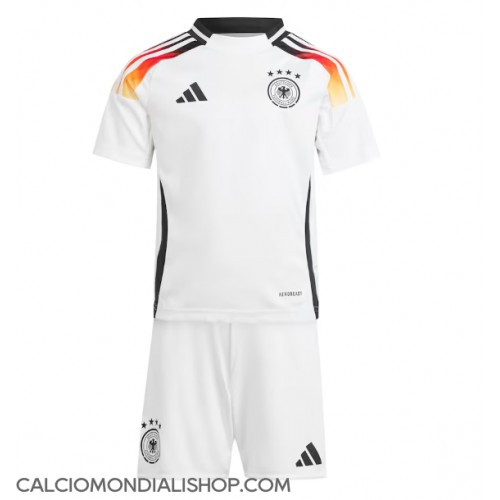 Maglie da calcio Germania Prima Maglia Bambino Europei 2024 Manica Corta (+ Pantaloni corti)